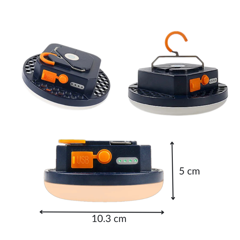 Lanterna LED redonda