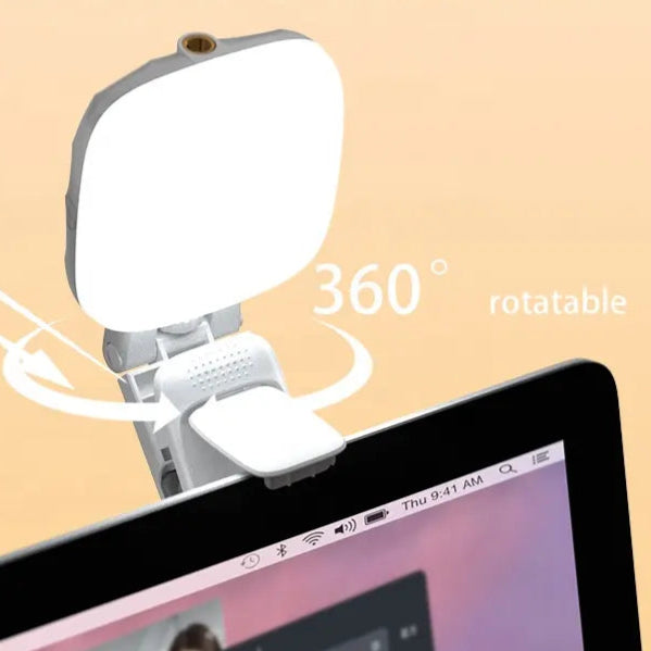 Luz LED para Smartphone e Portátil — Perfeita para Zoom, Lives e Criação de Conteúdo