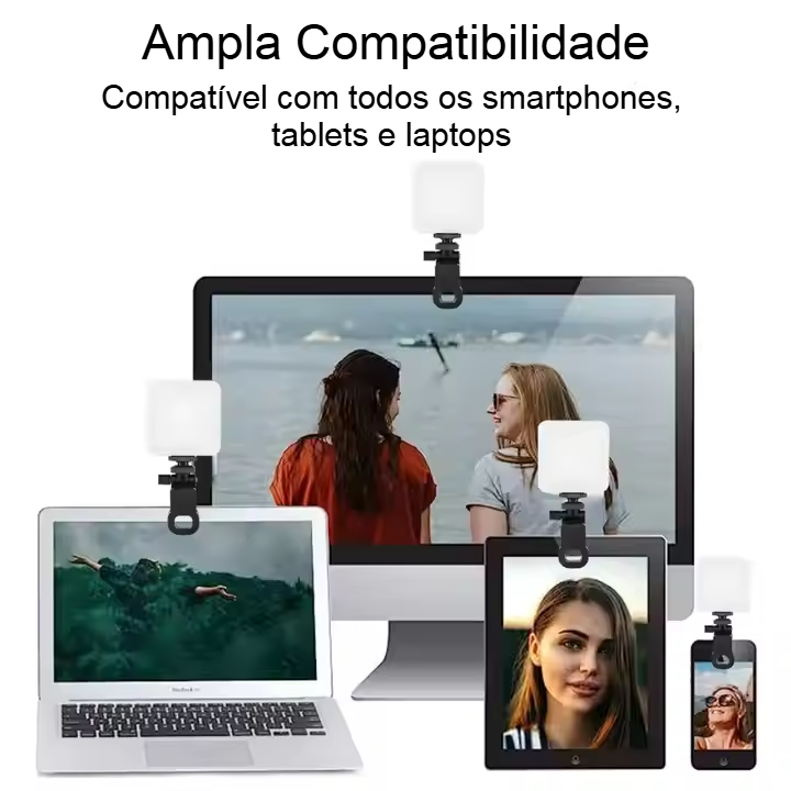 Mini Luz Clip-on LED