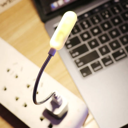 Mini Luz de Leitura USB com 4 LEDs