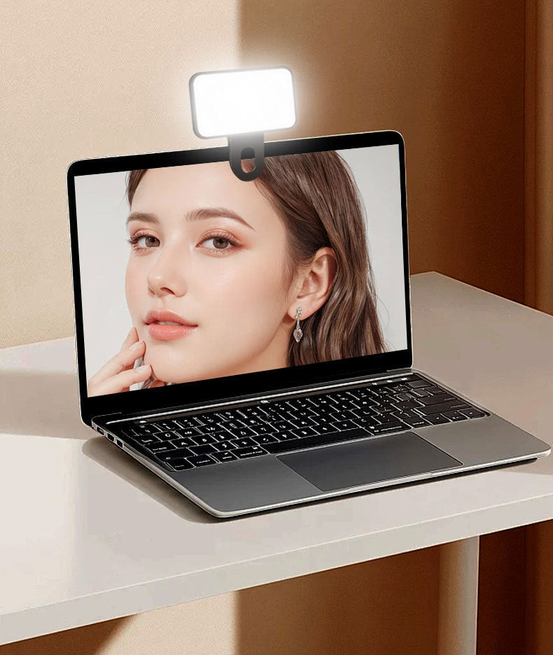 Mini Ring Light USB para Telemóvel e Portátil