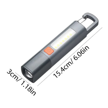 Lanterna de bolso com zoom