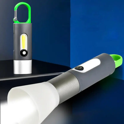 Rechargeable pocket flashlight